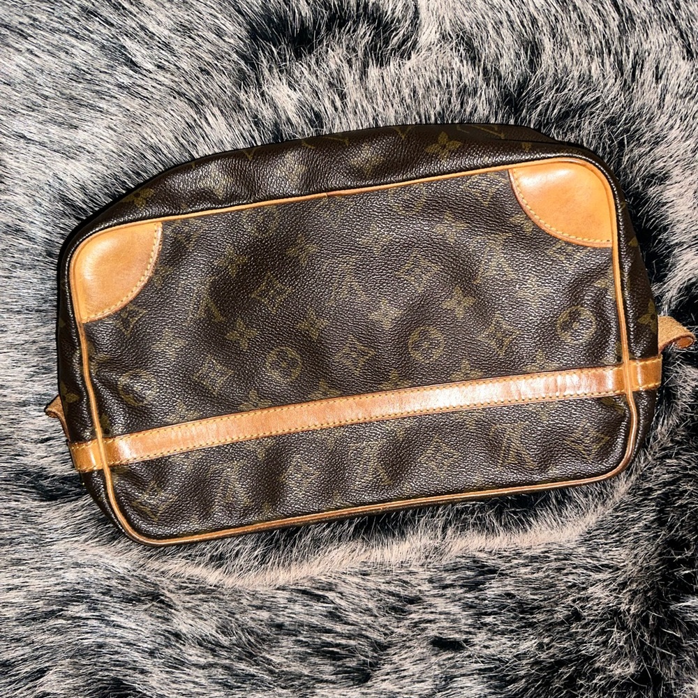 Louis Vuitton Brown Leather Designer Men's Bag